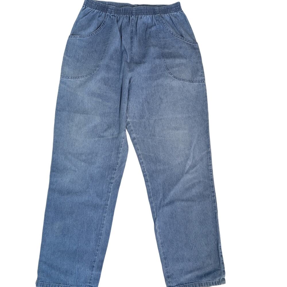 Light Wash Denim Mom Jeans